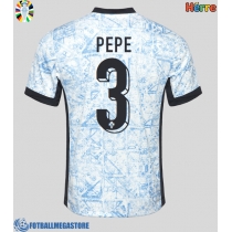 Fotballdrakt Herre Portugal Pepe #3 Bortedrakt EM 2024 Kortermet